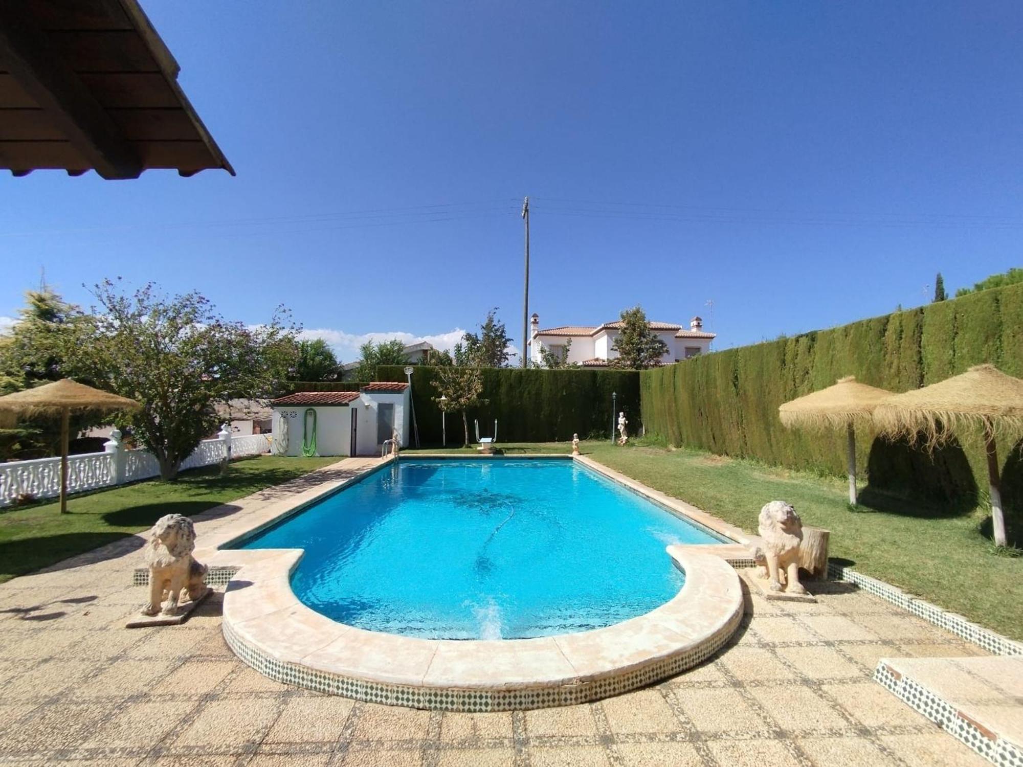 Casa En Granada Con Maravillosa Piscina Отура Экстерьер фото